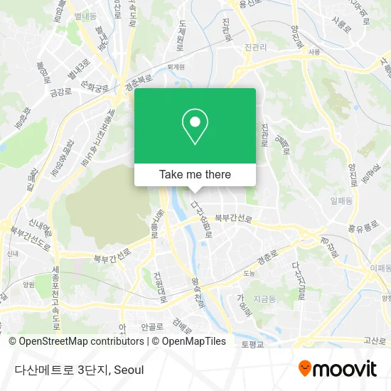다산메트로 3단지 map