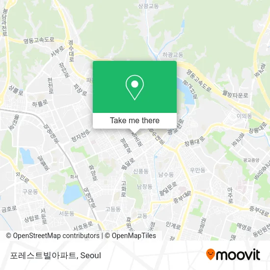 포레스트빌아파트 map