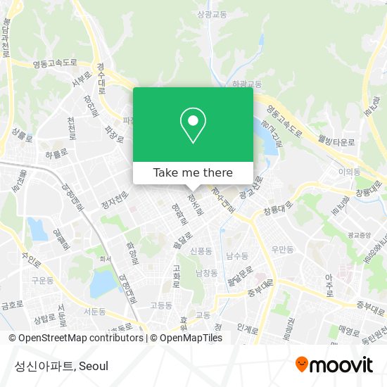 성신아파트 map