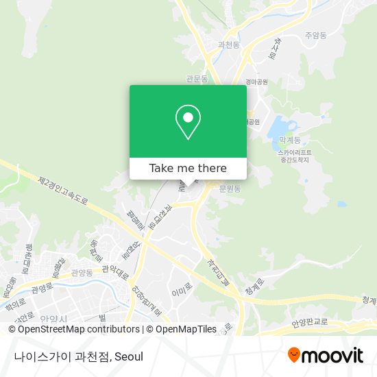 나이스가이 과천점 map