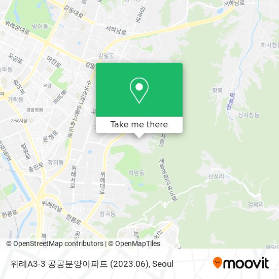 위례A3-3 공공분양아파트 (2023.06) map