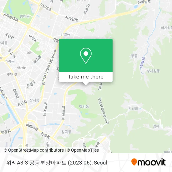 위례A3-3 공공분양아파트 (2023.06) map
