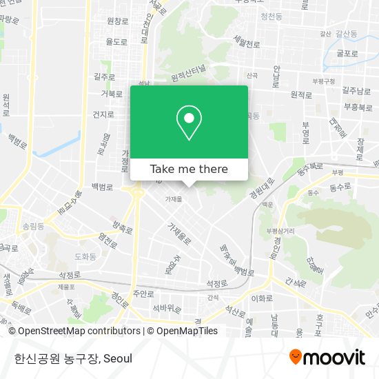 한신공원 농구장 map