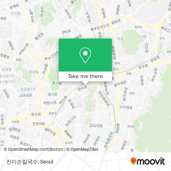 진미손칼국수 map