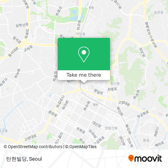 탄현빌딩 map
