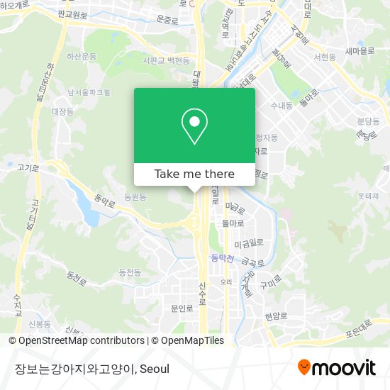 장보는강아지와고양이 map
