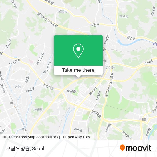 보람요양원 map