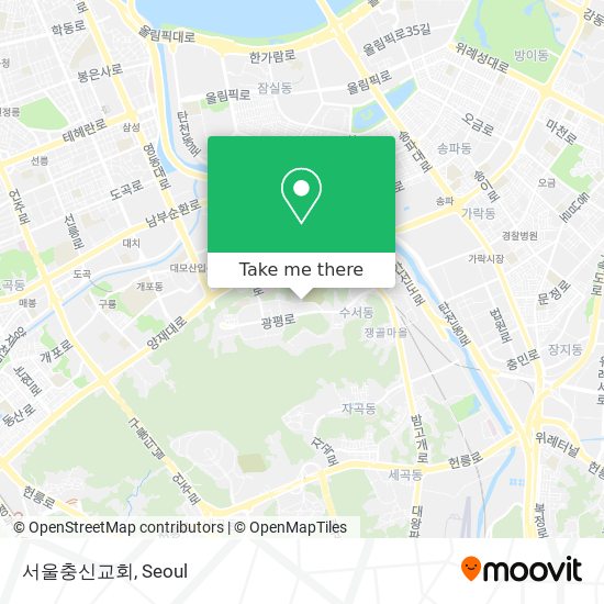 서울충신교회 map