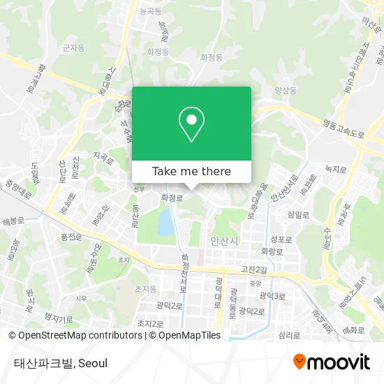 태산파크빌 map
