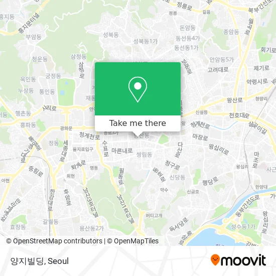양지빌딩 map