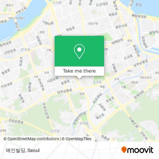 예인빌딩 map