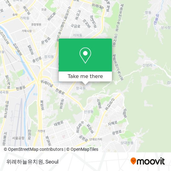 위례하늘유치원 map