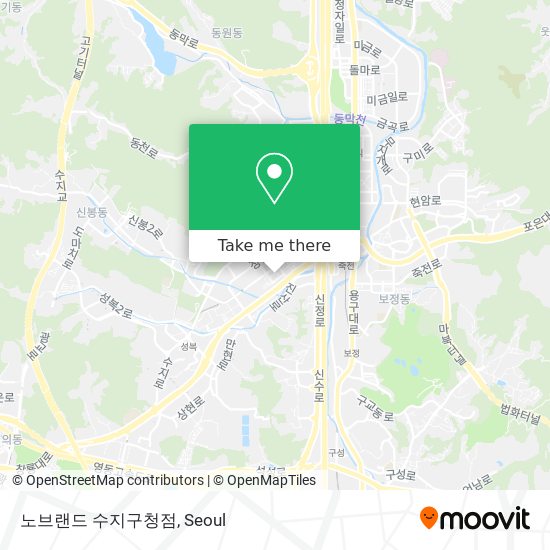 노브랜드 수지구청점 map