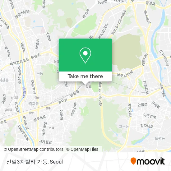 신일3차빌라 가동 map