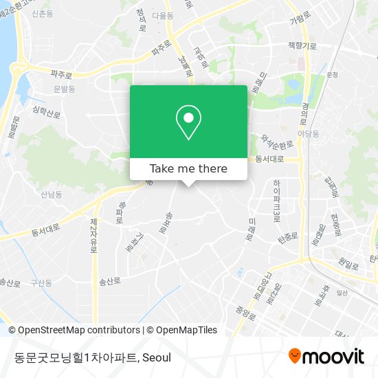동문굿모닝힐1차아파트 map
