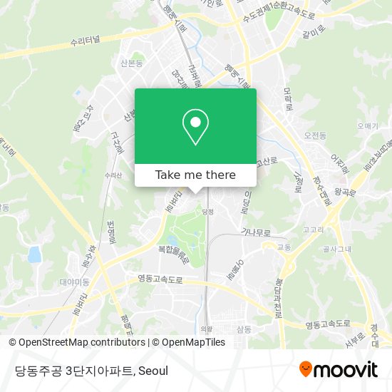 당동주공 3단지아파트 map