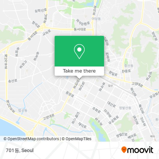 701동 map