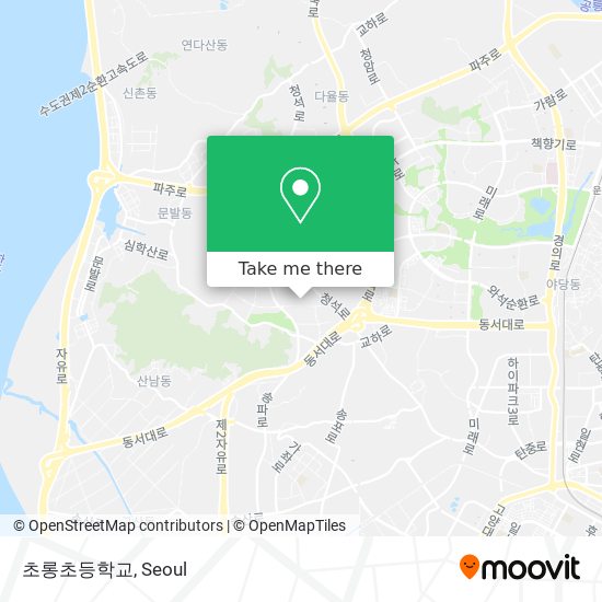 초롱초등학교 map