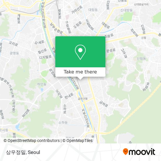 상우정밀 map