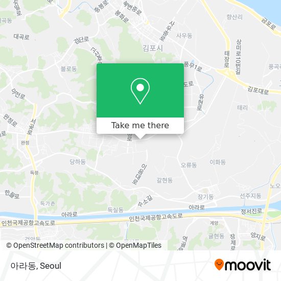 아라동 map