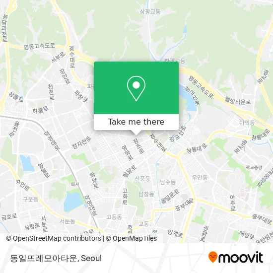 동일뜨레모아타운 map