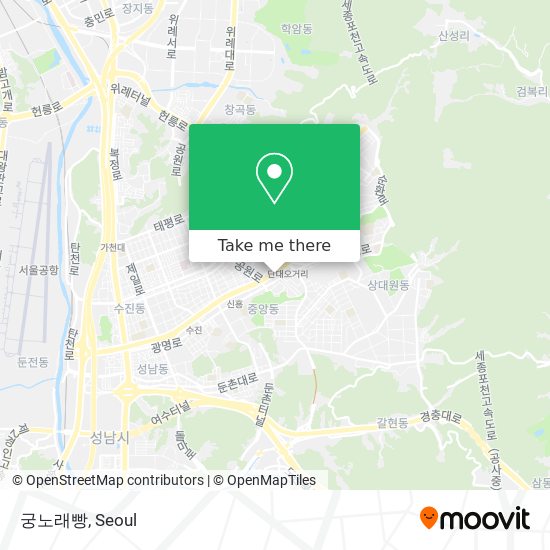 궁노래빵 map