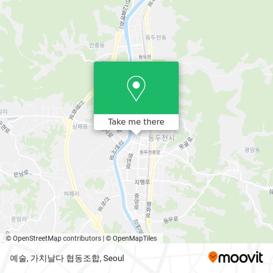 예술, 가치날다 협동조합 map