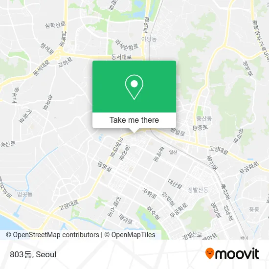 803동 map