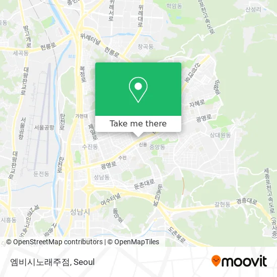 엠비시노래주점 map