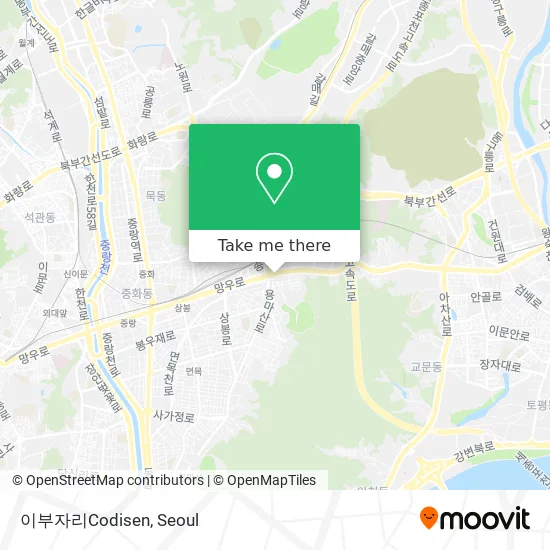 이부자리Codisen map