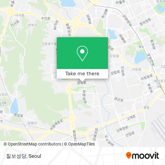 칠보성당 map