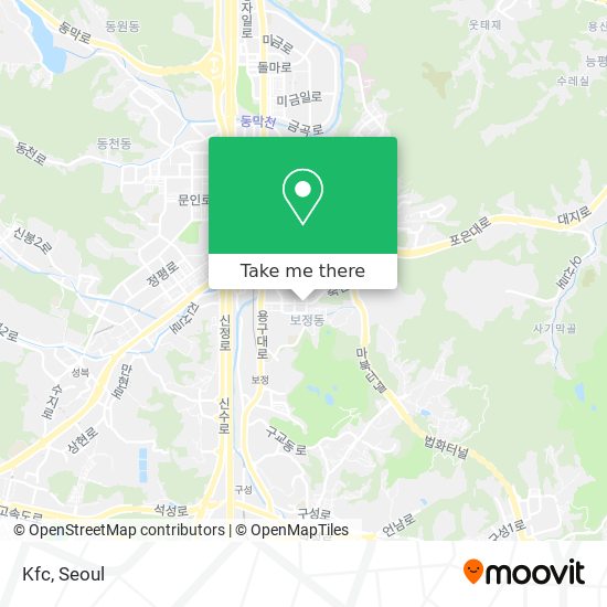 Kfc map