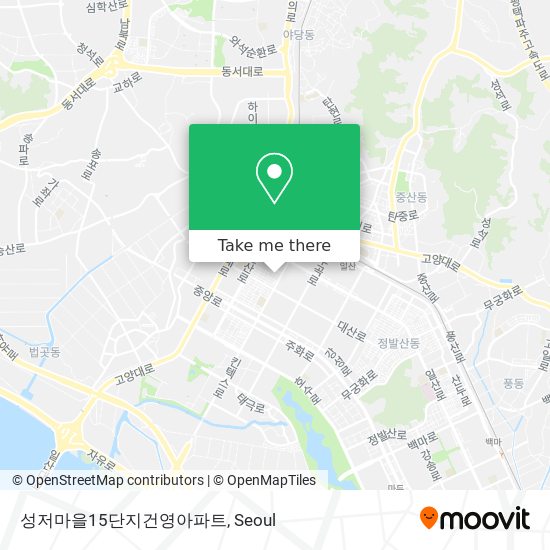 성저마을15단지건영아파트 map