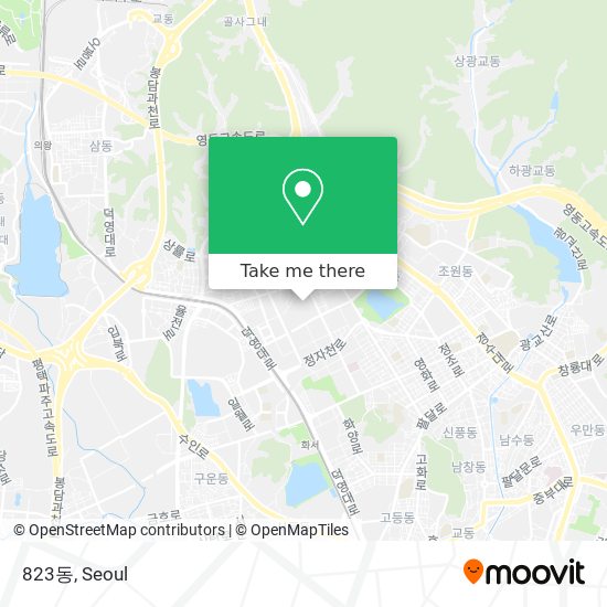 823동 map