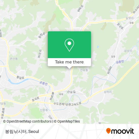 봉림낚시터 map