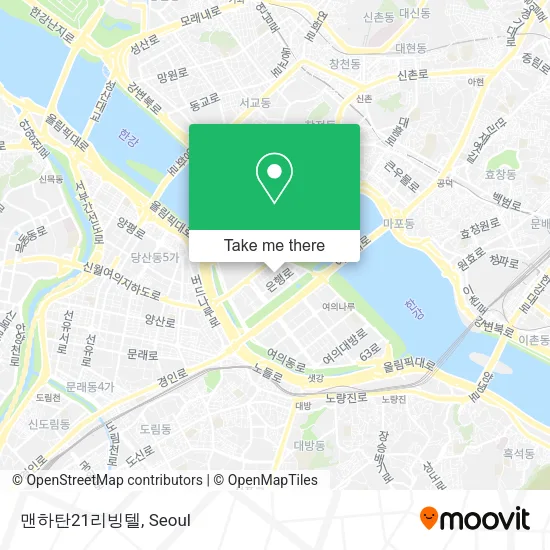 맨하탄21리빙텔 map