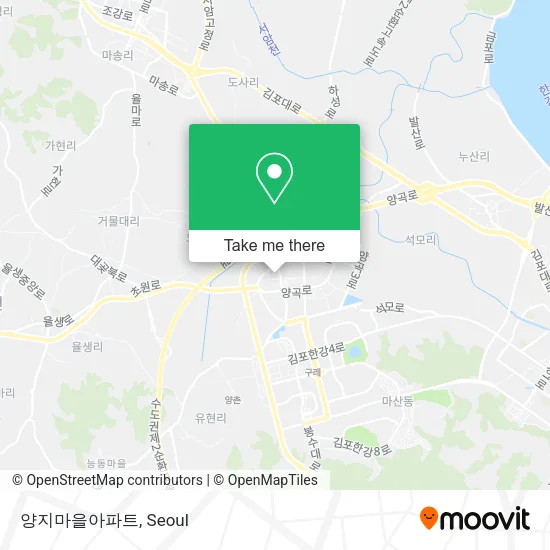 양지마을아파트 map
