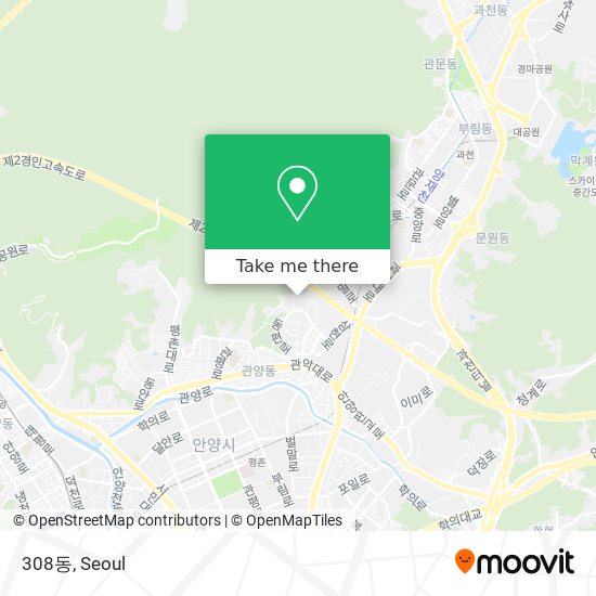 308동 map