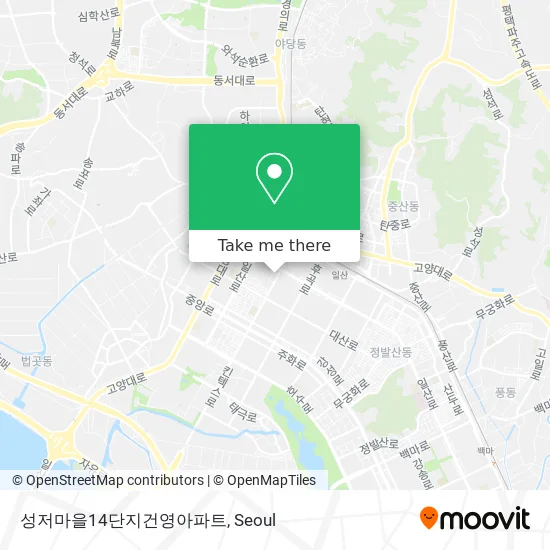 성저마을14단지건영아파트 map