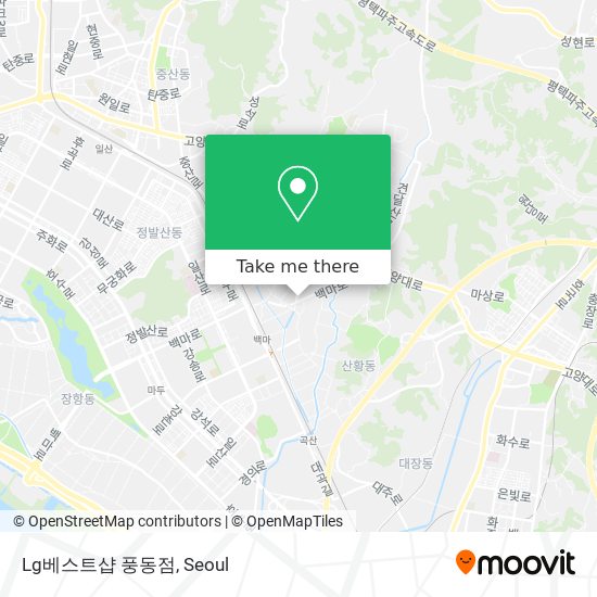 Lg베스트샵 풍동점 map