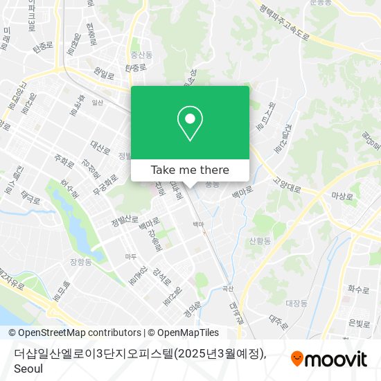더샵일산엘로이3단지오피스텔(2025년3월예정) map