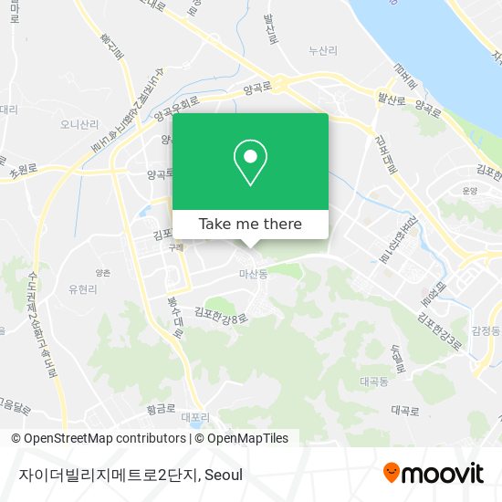 자이더빌리지메트로2단지 map