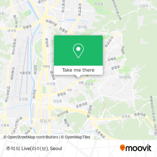 추억의 Live(라이브) map