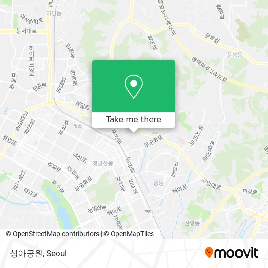 성아공원 map