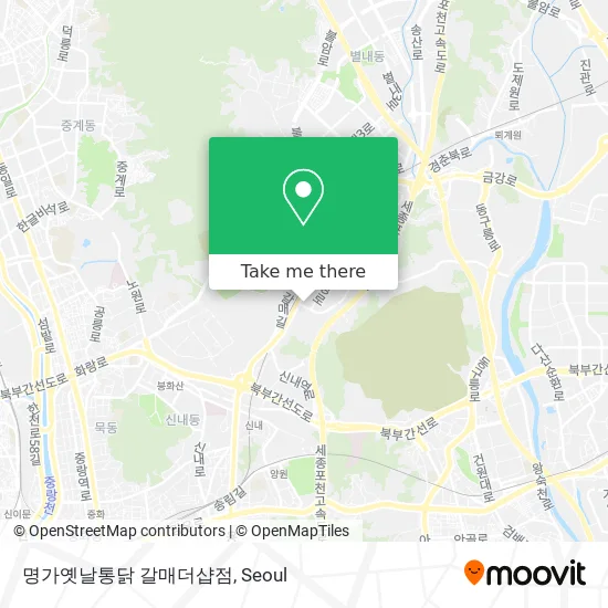 명가옛날통닭 갈매더샵점 map