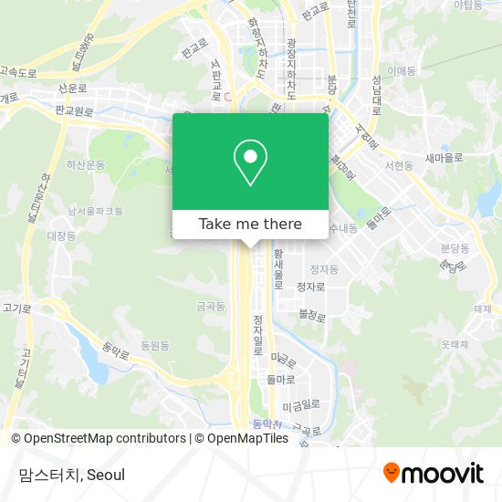 맘스터치 map