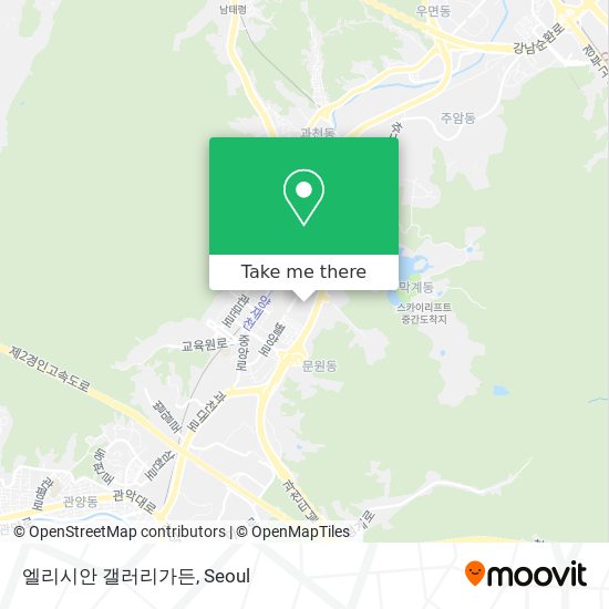 엘리시안 갤러리가든 map