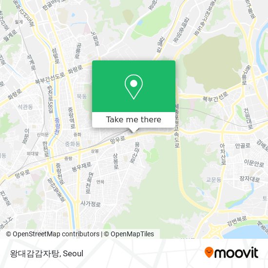 왕대감감자탕 map
