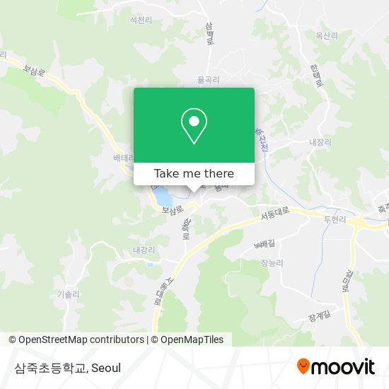 삼죽초등학교 map
