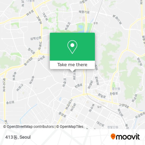 413동 map